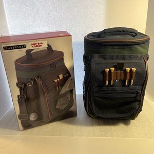 Vintage 2000 Claybrooke Golf Cooler Bag W/Carrying Strap Phone Wallet Keys Beer